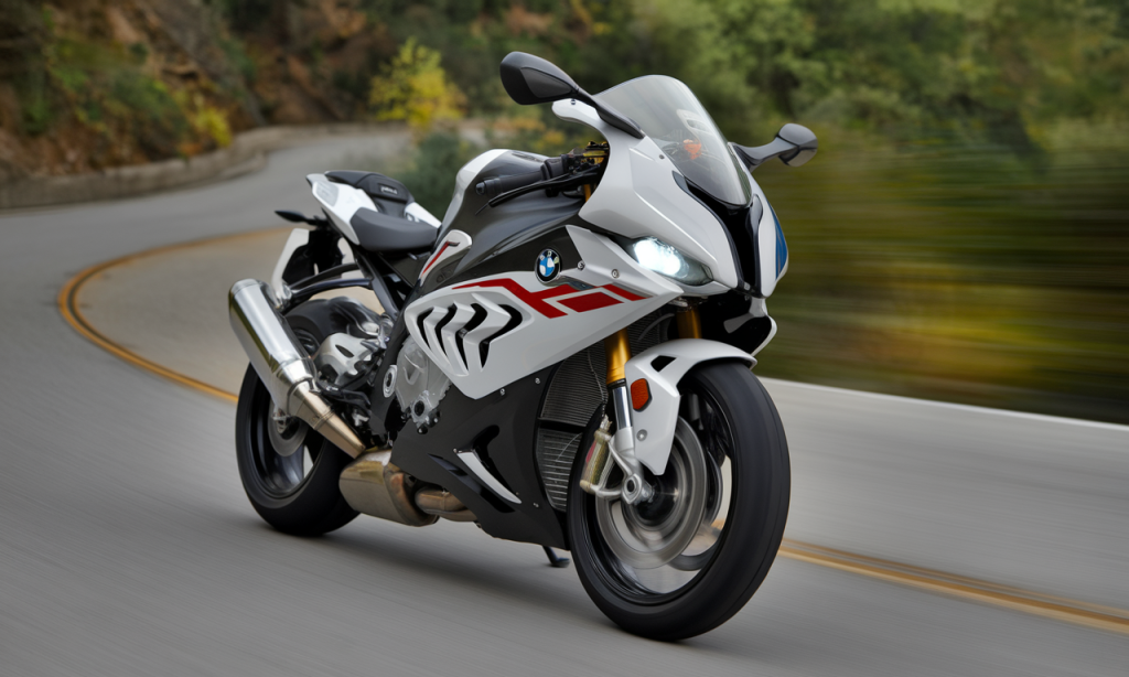 BMW RR d'occasion, moto sportive haute performance en excellent état