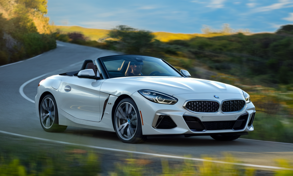 BMW Z4 M40i d'occasion, roadster sportif avec design élégant