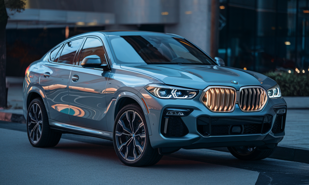 BMW X6 d'occasion en excellent état, SUV de luxe puissant