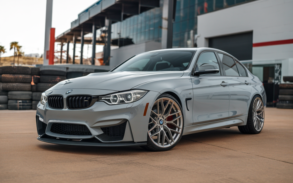 Jante en alliage pour BMW Série 3 vue de profil