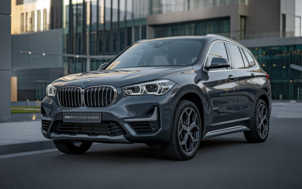 Vue de la BMW X1 avec détails sur les prix