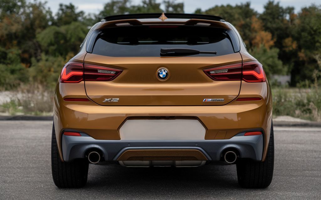 BMW X2 d'occasion en excellent état stationnée à l'extérieur