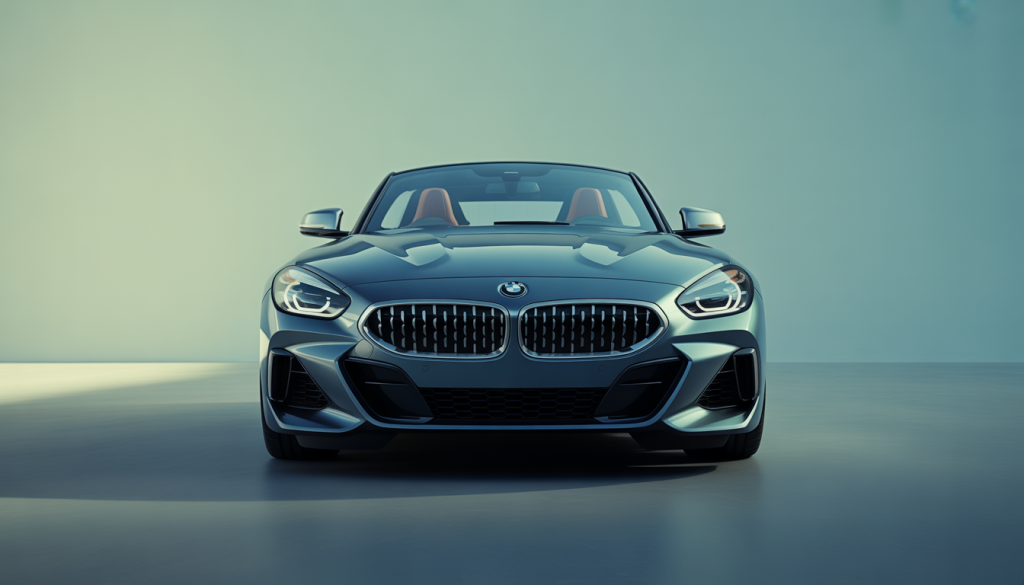 Photo réaliste d'une BMW Z4 au design moderne et sportif