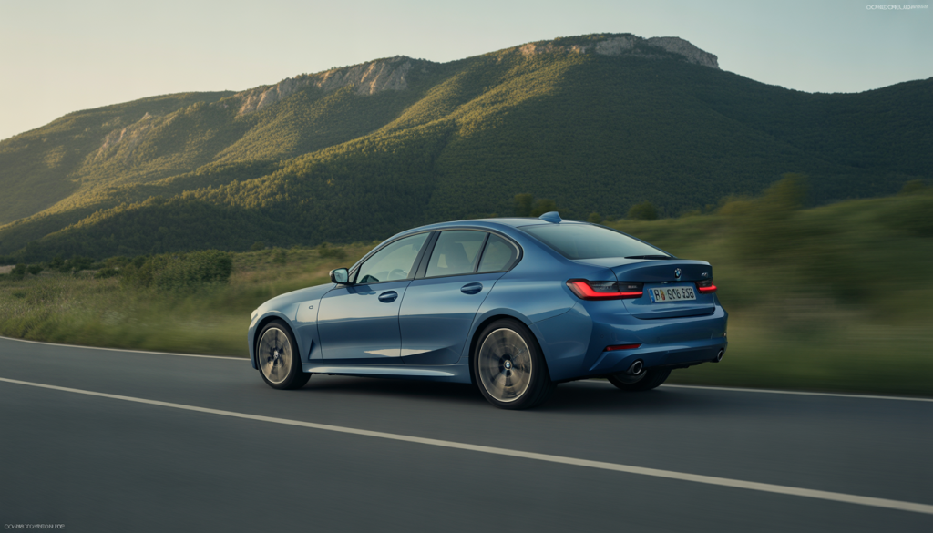 BMW Série 3 : Les Points Clés, les Dernières Tendances et les Statistiques 5 BMW Série 3 G20 roulant sur une route sinueuse avec arrière-plan flou